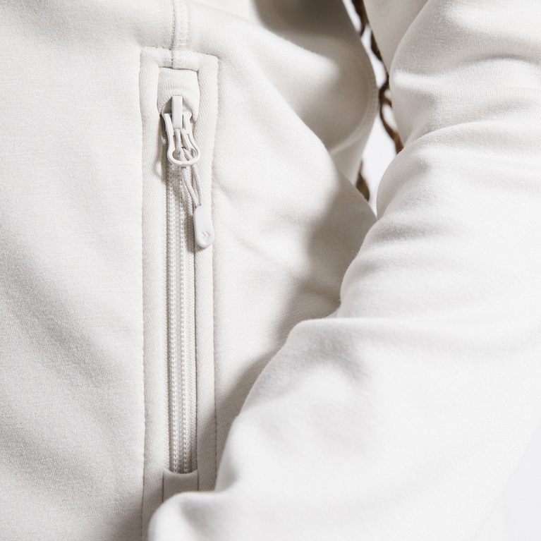 Functional hoodie "Vegby" Ivory